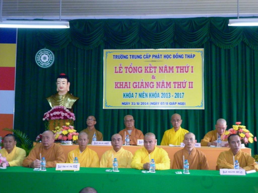 Đồng Tháp: Lễ Tổng Kết Năm I, Khai Giảng Năm II - Khóa VII Trưởng TCPH Đồng Tháp