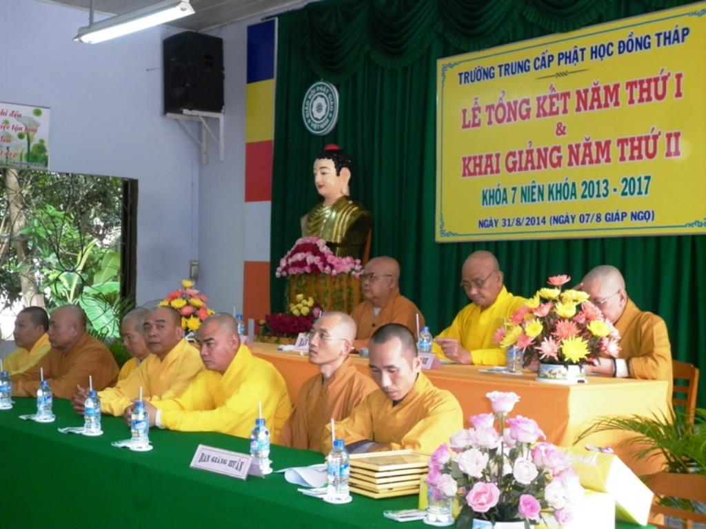 Đồng Tháp: Lễ Tổng Kết Năm I, Khai Giảng Năm II - Khóa VII Trưởng TCPH Đồng Tháp