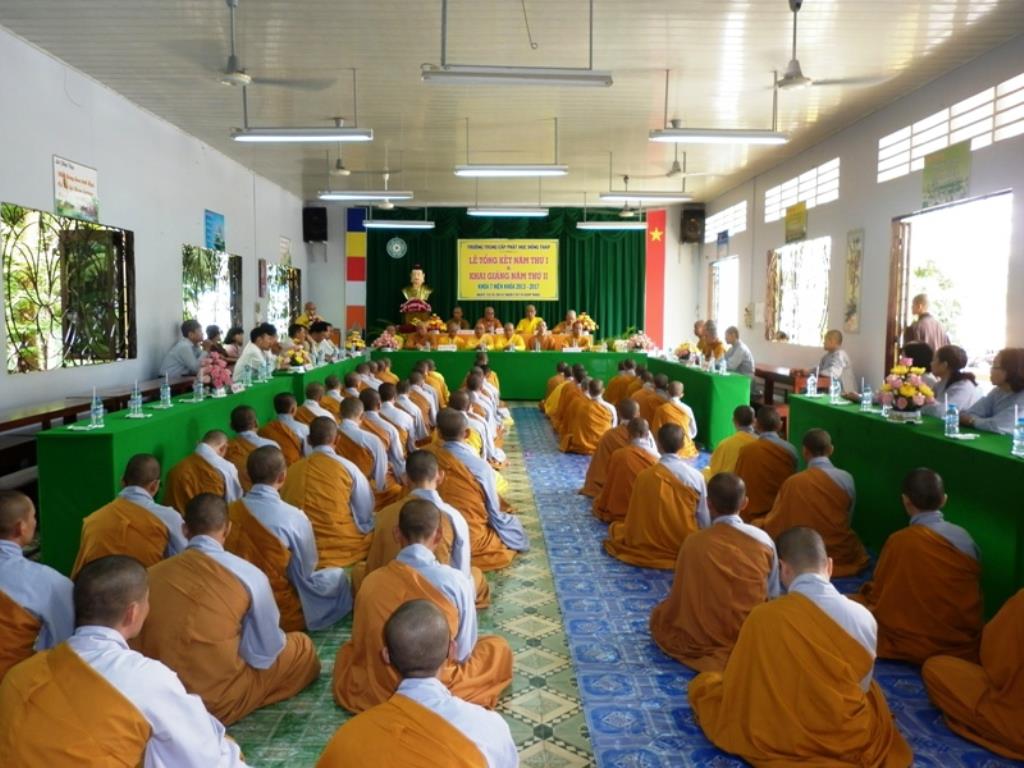 Đồng Tháp: Lễ Tổng Kết Năm I, Khai Giảng Năm II - Khóa VII Trưởng TCPH Đồng Tháp