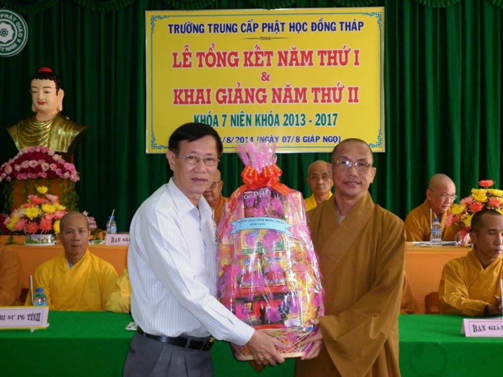 Đồng Tháp: Lễ Tổng Kết Năm I, Khai Giảng Năm II - Khóa VII Trưởng TCPH Đồng Tháp