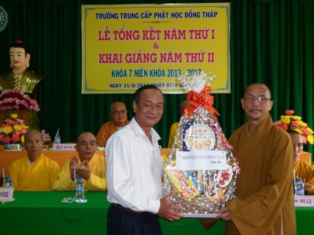 Đồng Tháp: Lễ Tổng Kết Năm I, Khai Giảng Năm II - Khóa VII Trưởng TCPH Đồng Tháp