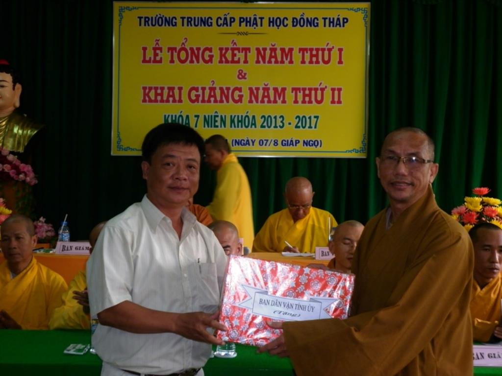 Đồng Tháp: Lễ Tổng Kết Năm I, Khai Giảng Năm II - Khóa VII Trưởng TCPH Đồng Tháp