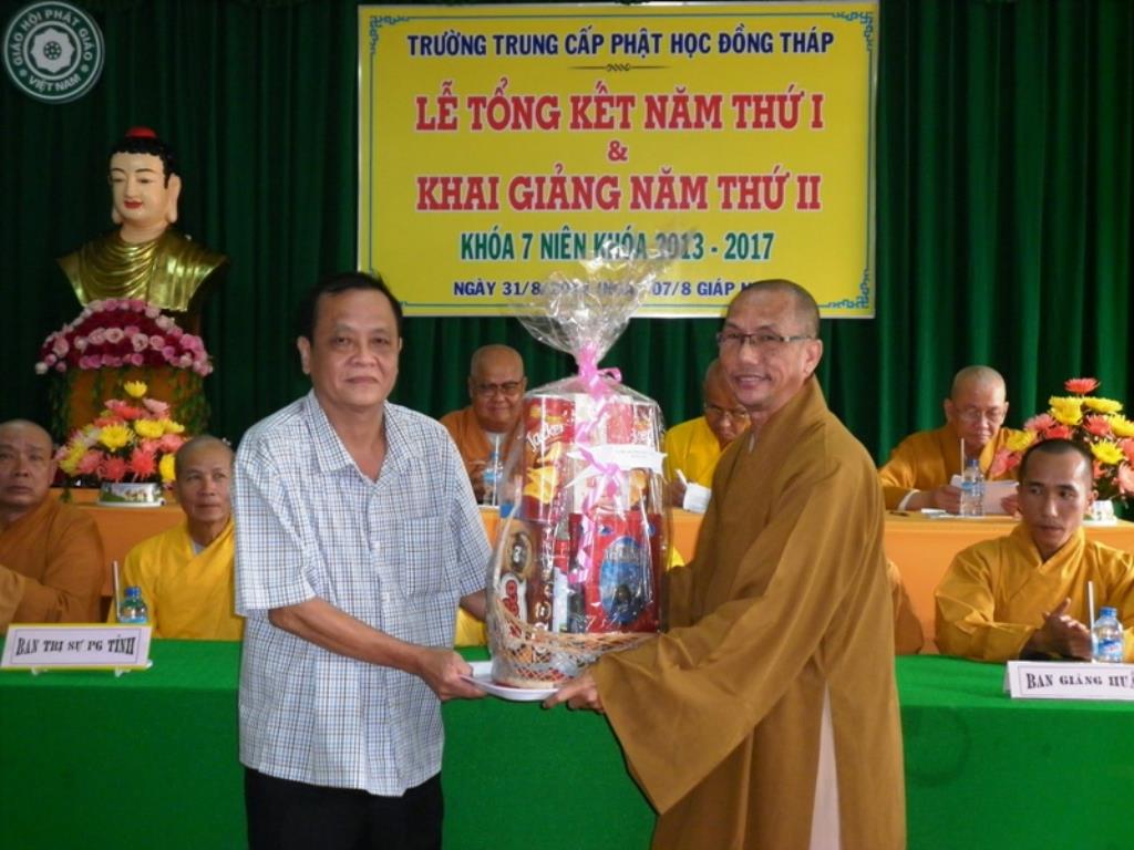 Đồng Tháp: Lễ Tổng Kết Năm I, Khai Giảng Năm II - Khóa VII Trưởng TCPH Đồng Tháp