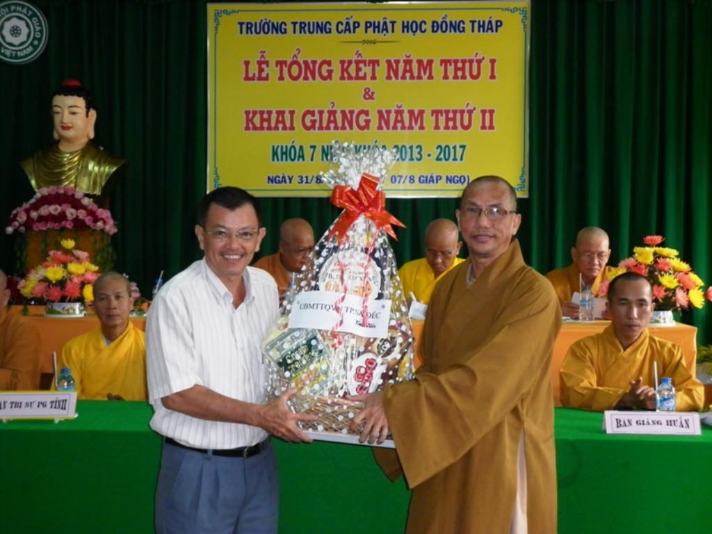 Đồng Tháp: Lễ Tổng Kết Năm I, Khai Giảng Năm II - Khóa VII Trưởng TCPH Đồng Tháp