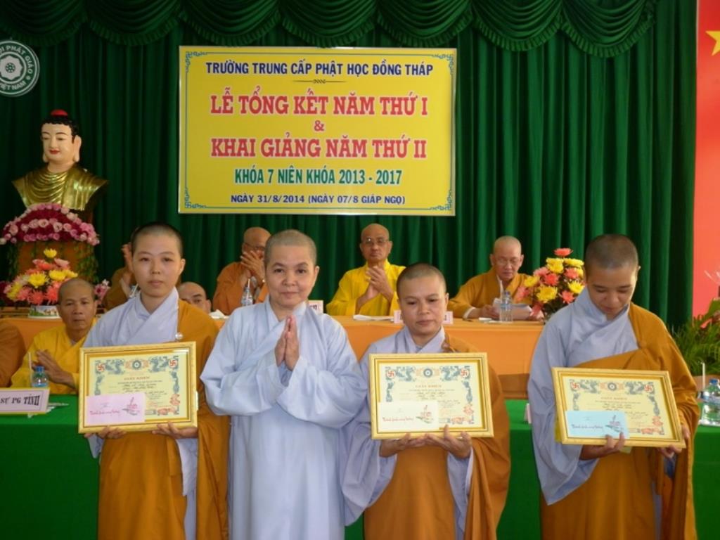 Đồng Tháp: Lễ Tổng Kết Năm I, Khai Giảng Năm II - Khóa VII Trưởng TCPH Đồng Tháp