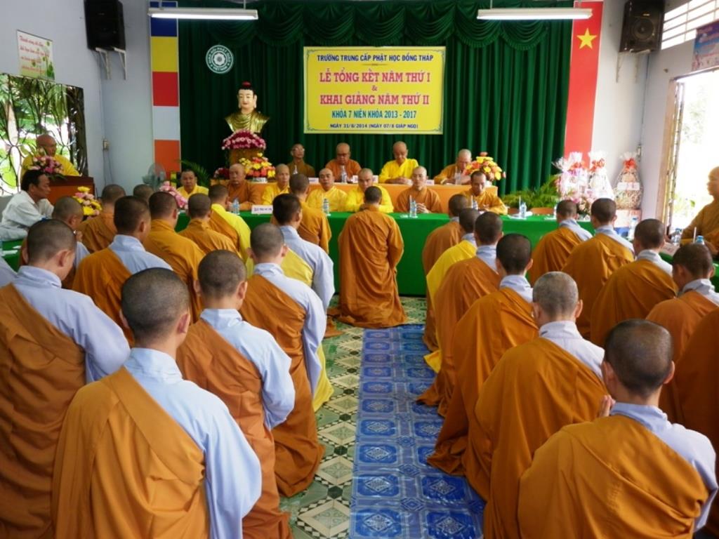 Đồng Tháp: Lễ Tổng Kết Năm I, Khai Giảng Năm II - Khóa VII Trưởng TCPH Đồng Tháp