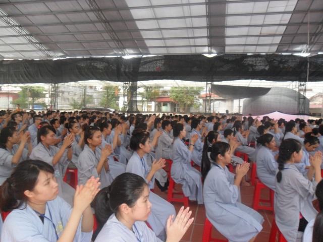 Thái Bình:  Chùa Từ Xuyên - P.Hoàng Diệu – TP.Thái Bình tổ chức lễ khai mạc