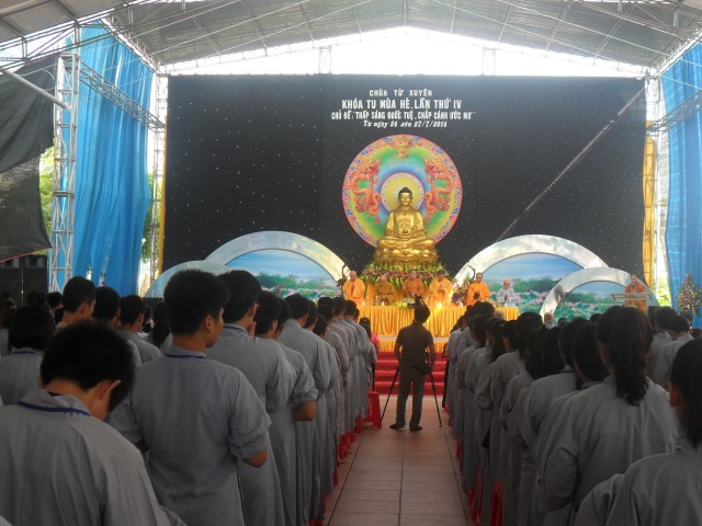 Thái Bình:  Chùa Từ Xuyên - P.Hoàng Diệu – TP.Thái Bình tổ chức lễ khai mạc