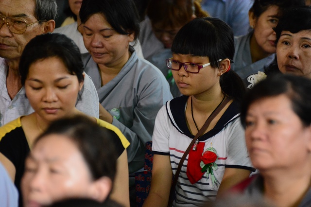 Xúc động lễ Vu Lan Báo Hiếu 2014 tại chùa Giác Ngộ