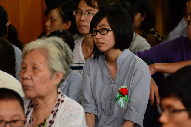 Xúc động lễ Vu Lan Báo Hiếu 2014 tại chùa Giác Ngộ