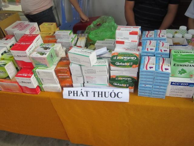 Chùa Đại Phước tổ chức khám chữa bệnh từ thiện