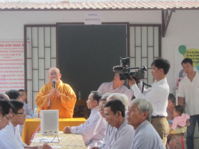 Chùa Đại Phước tổ chức khám chữa bệnh từ thiện