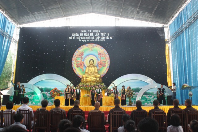 Thái Bình: Chùm ảnh ngày tu thứ tư (khóa tu mùa hè lần thứ tư năm 2014- chùa Từ Xuyên