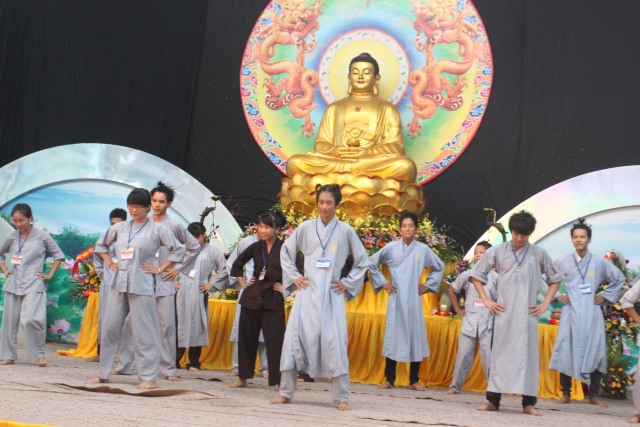 Thái Bình: Chùm ảnh ngày tu thứ tư (khóa tu mùa hè lần thứ tư năm 2014- chùa Từ Xuyên