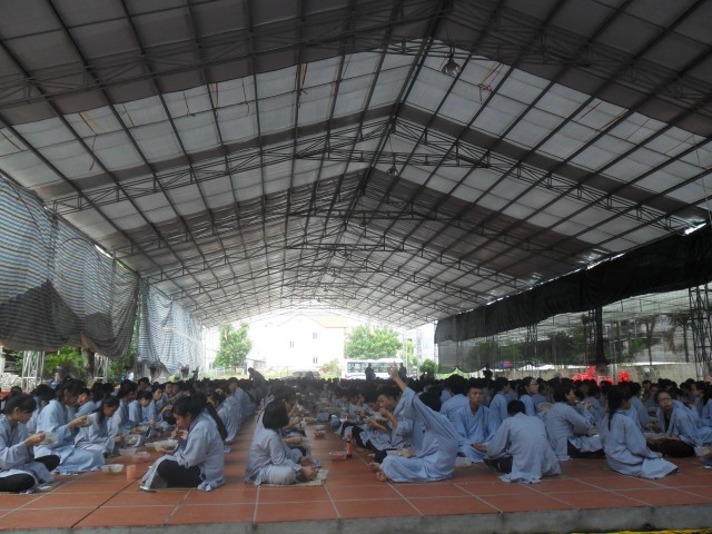 Thái Bình: Chùm ảnh ngày tu thứ tư (khóa tu mùa hè lần thứ tư năm 2014- chùa Từ Xuyên