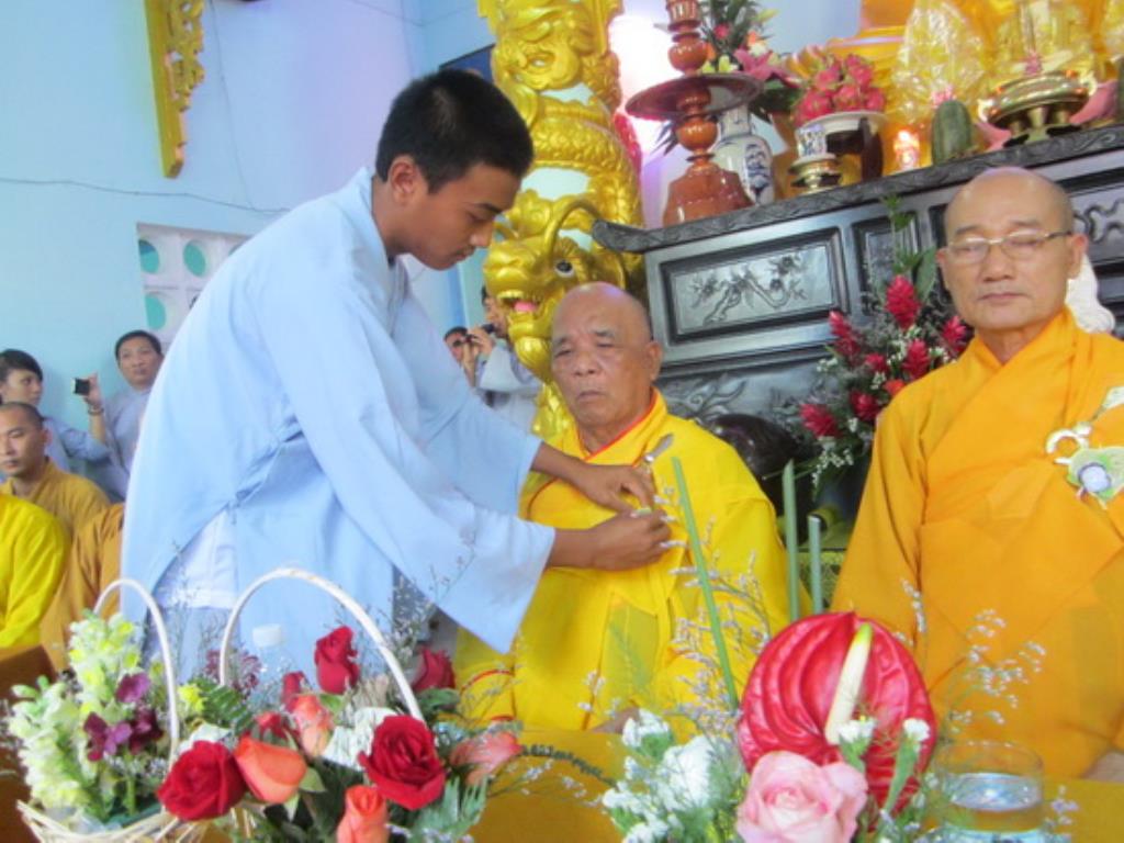 Lễ Vu lan hiếu hạnh ở chùa Bảo Phước