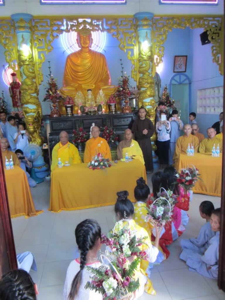 Lễ Vu lan hiếu hạnh ở chùa Bảo Phước