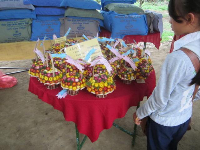 Gia đình Phật tử chùa Đại Phước với Hội chợ Mùa hiếu hạnh