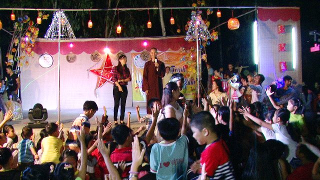 Khánh Hòa: Chùa Linh Quang văn nghệ trung thu “Quay về tuổi thơ”