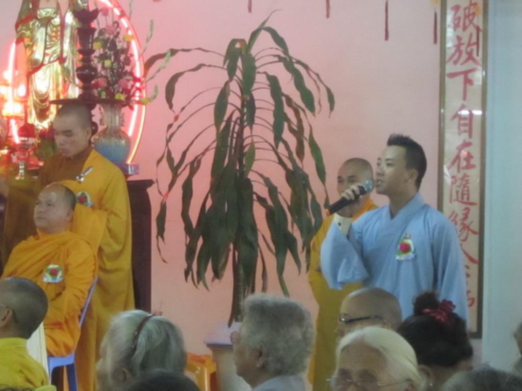 Chùa Linh Sơn Pháp Ấn cúng dường trai tăng nhân mùa Vu lan báo hiếu