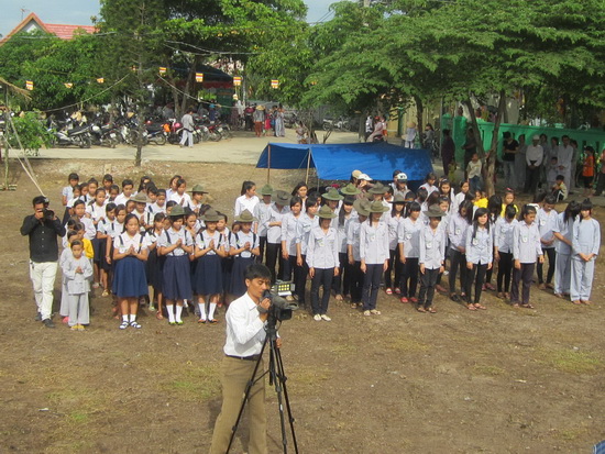 Hội trại Mục Kiền Liên ở chùa Đại Phước