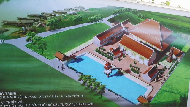 Thái Bình: Tổ đình Nguyệt Quang tổ chức lễ động thổ xây dựng ngôi nhà Tổ và giảng đường Trường hạ