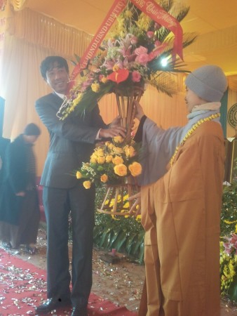 Thái Bình:  Lễ bổ nhiệm trụ trì và khánh thành chùa Hoằng Văn