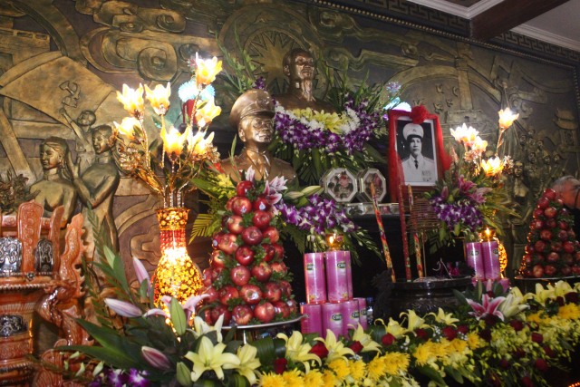 Quảng Ninh: Chùa Ba Vàng tổ chức lễ nhập linh 10 pho đại sách ghi danh các anh hùng liệt sỹ