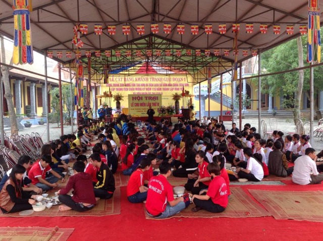Vĩnh Phúc:  Chùa Tích Sơn tổ chức lễ khánh thành giai đoạn I và chu niên lần thứ tư CLB TTNPT