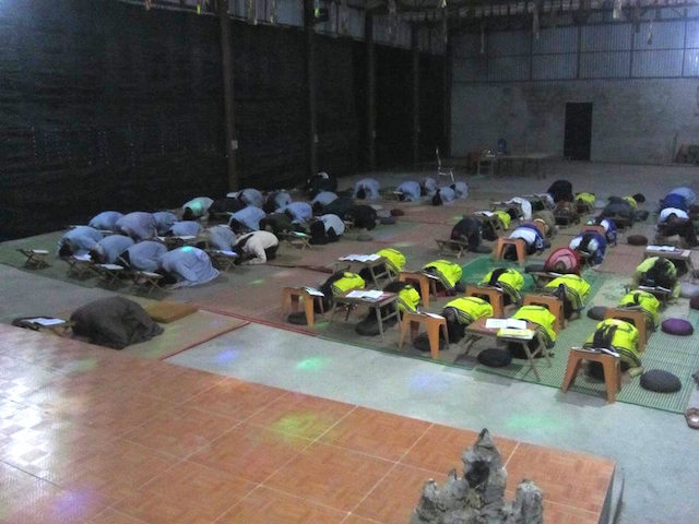Thái Bình: Chùa Phúc Minh tổ chức khóa tu “Bước chân bình an”