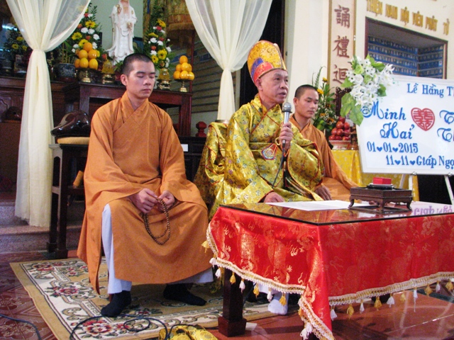 Khánh Hòa: Lễ hằng thuận tại chùa Linh Thứu (Nha Trang)