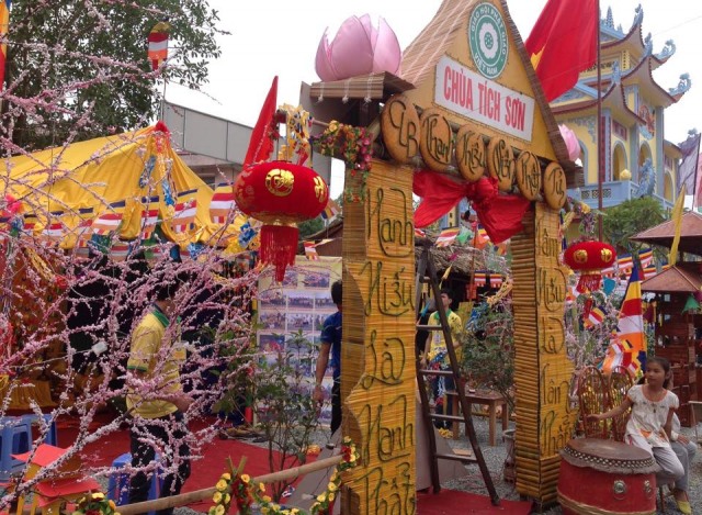 Vĩnh Phúc:  Chùa Tích Sơn tổ chức lễ khánh thành giai đoạn I và chu niên lần thứ tư CLB TTNPT