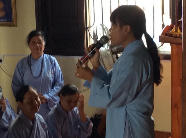 Thái Bình: Hơn 300 Phật tử về chùa Từ Xuyên dự tu một ngày