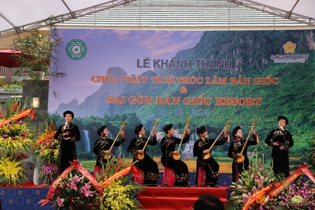 Cao Bằng: Chủ tịch nước Trương Tấn Sang dự khánh thành chùa Phật Tích Trúc Lâm Bản Giốc