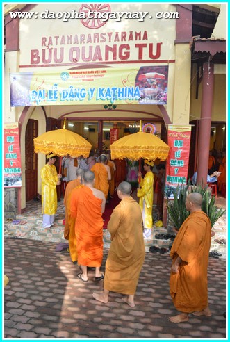 TP. HCM: Đại lễ dâng y Kathina PL 2558 tại tổ đình Bửu Quang