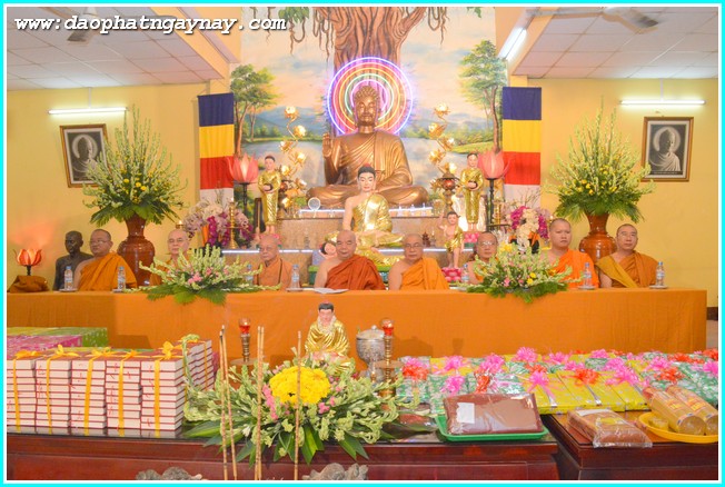 TP. HCM: Đại lễ dâng y Kathina PL 2558 tại tổ đình Bửu Quang