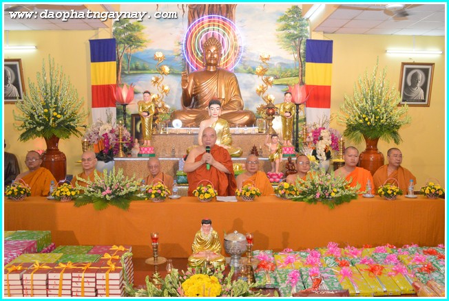 TP. HCM: Đại lễ dâng y Kathina PL 2558 tại tổ đình Bửu Quang