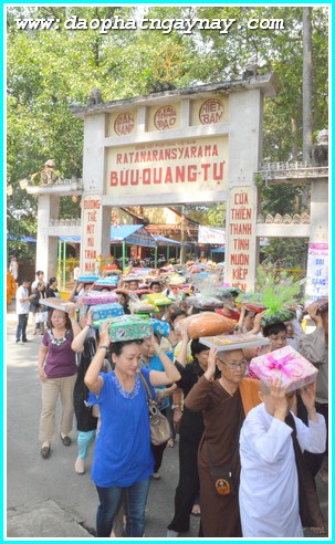 TP. HCM: Đại lễ dâng y Kathina PL 2558 tại tổ đình Bửu Quang