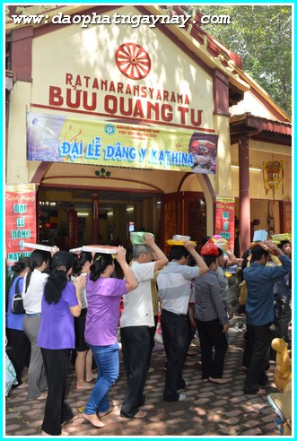 TP. HCM: Đại lễ dâng y Kathina PL 2558 tại tổ đình Bửu Quang