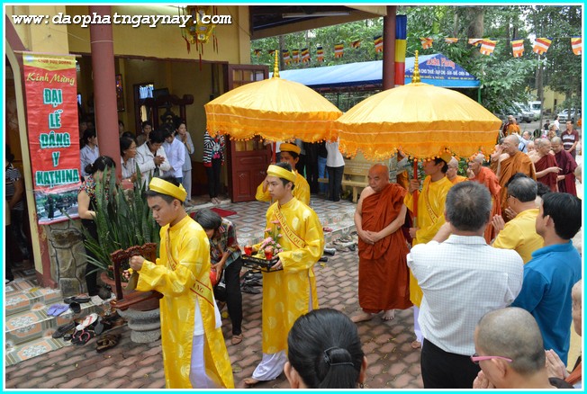 TP. HCM: Đại lễ dâng y Kathina PL 2558 tại tổ đình Bửu Quang