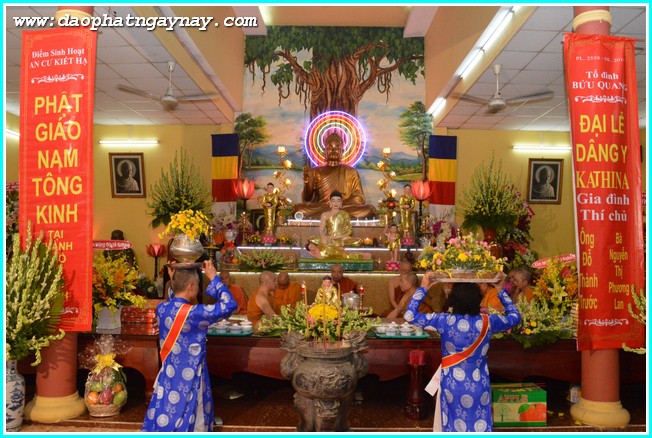 TP. HCM: Đại lễ dâng y Kathina PL 2558 tại tổ đình Bửu Quang