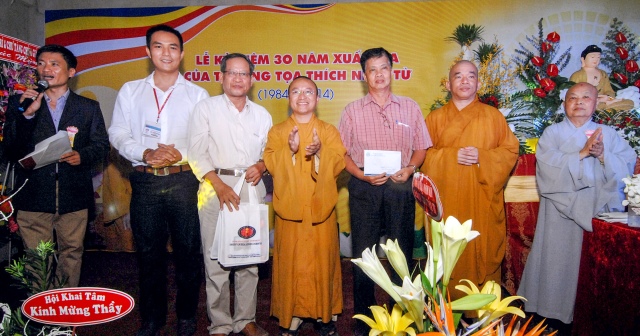 Chuỗi hoạt động nhân văn trong lễ kỷ niệm 30 năm xuất gia của TT. Thích Nhật Từ