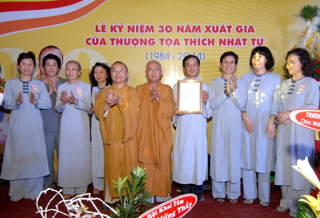 Chuỗi hoạt động nhân văn trong lễ kỷ niệm 30 năm xuất gia của TT. Thích Nhật Từ