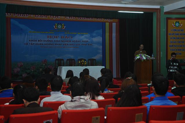 Thái Nguyên: Họp Báo Bồi Dưỡng Hoằng Pháp Và Hoằng Pháp Viên Khu Vực Phía Bắc