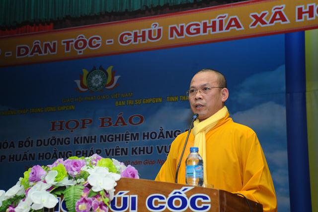 Thái Nguyên: Họp Báo Bồi Dưỡng Hoằng Pháp Và Hoằng Pháp Viên Khu Vực Phía Bắc