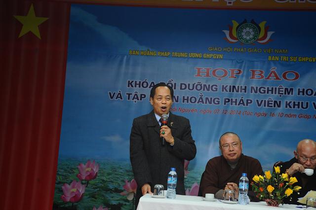 Thái Nguyên: Họp Báo Bồi Dưỡng Hoằng Pháp Và Hoằng Pháp Viên Khu Vực Phía Bắc