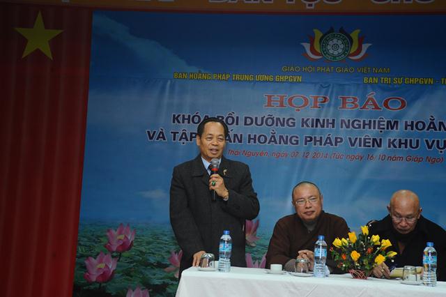 Thái Nguyên: Họp Báo Bồi Dưỡng Hoằng Pháp Và Hoằng Pháp Viên Khu Vực Phía Bắc