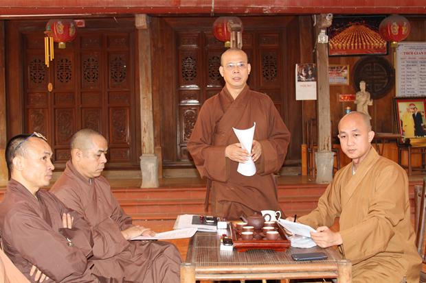 Thái Nguyên: Họp Rà Soát Các Khâu Tổ Chức Khóa Bồi Dưỡng Hoằng Pháp.