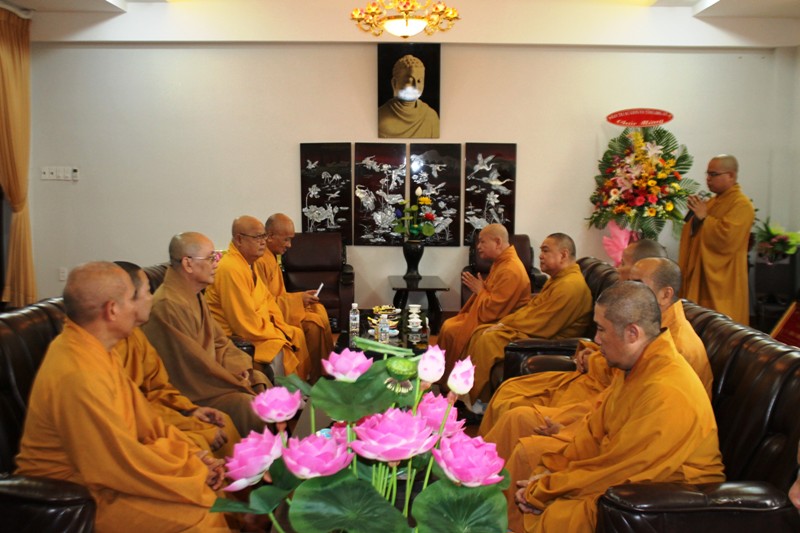 Đồng Tháp: Phật Giáo Đồng Tháp Chúc Mừng HT. Thích Thiện Nhơn Suy Cử Quyền Chủ Tịch HĐTS