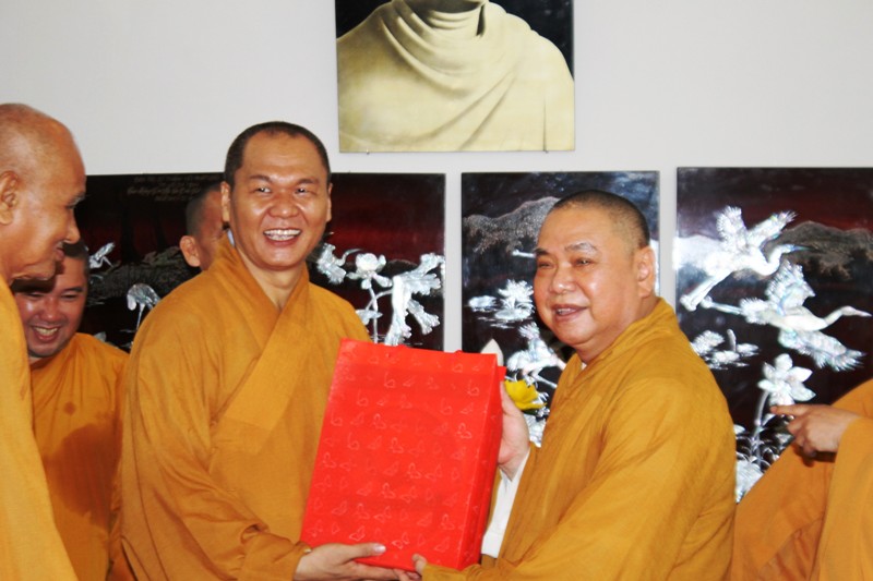 Đồng Tháp: Phật Giáo Đồng Tháp Chúc Mừng HT. Thích Thiện Nhơn Suy Cử Quyền Chủ Tịch HĐTS